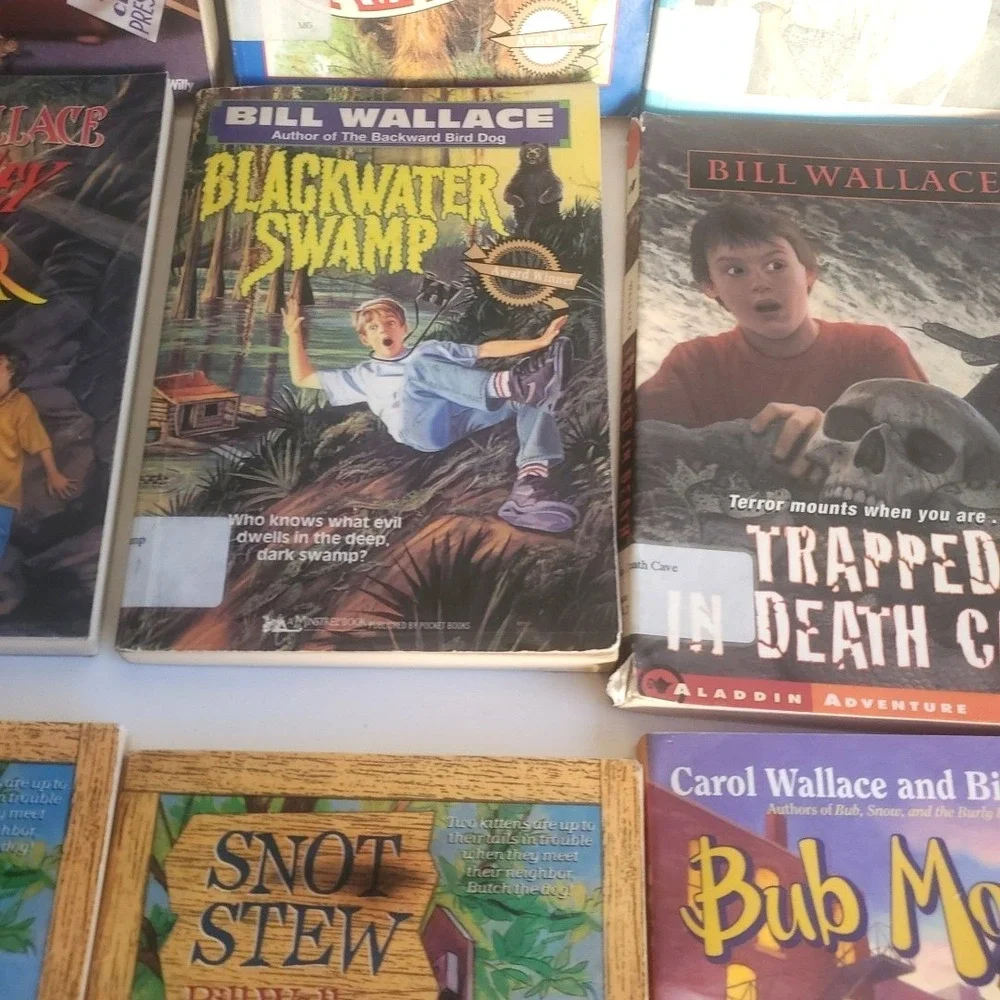 Bill Wallace Childrens Chapter Book Lot 17 Books Youth Homeschool Teacher PB